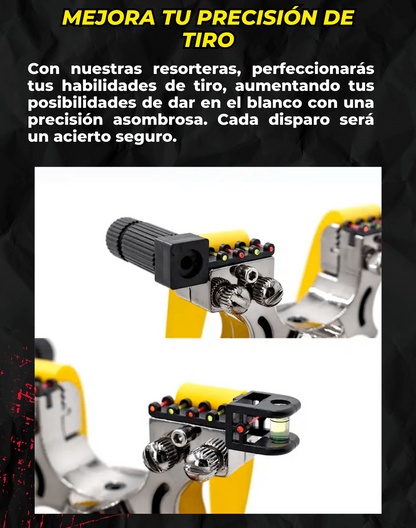 RESORTERA PROFESIONAL CON LÁSER Y NÍVEL