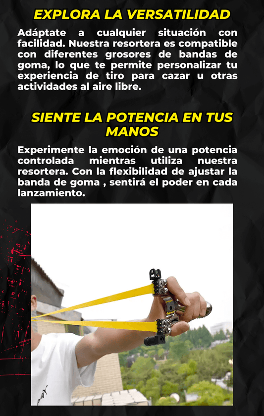 RESORTERA PROFESIONAL CON LÁSER Y NÍVEL